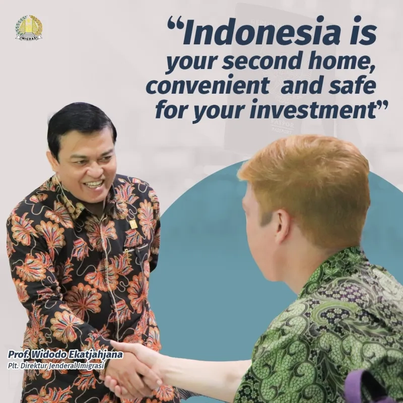 Plt Dirjen Imigrasi Janjikan Beri Kemudahan Investor Asing dengan Second Home Visa