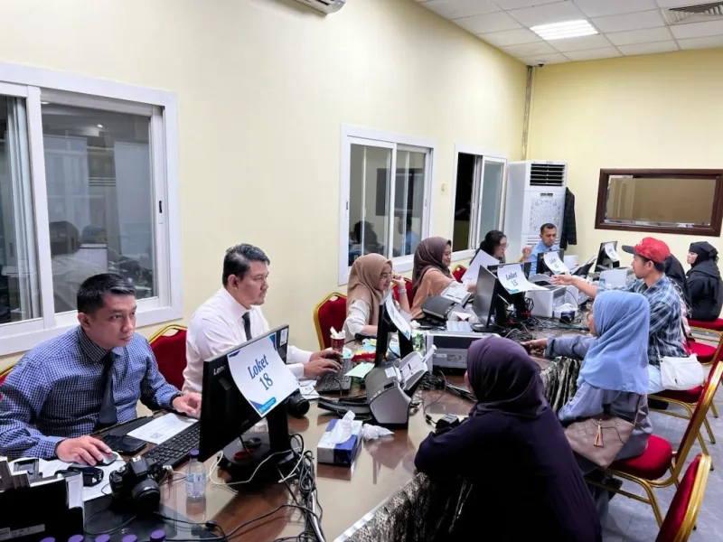 Ditjen Imigrasi Bersama KJRI Jeddah Terbitkan Paspor untuk Ribuan WNI yang Overstay di Arab Saudi