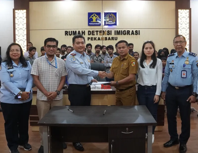 Rudenim Pekanbaru Moves 26 Rohingya Asylum Seekers Victims of TIP to Refugee Shelter