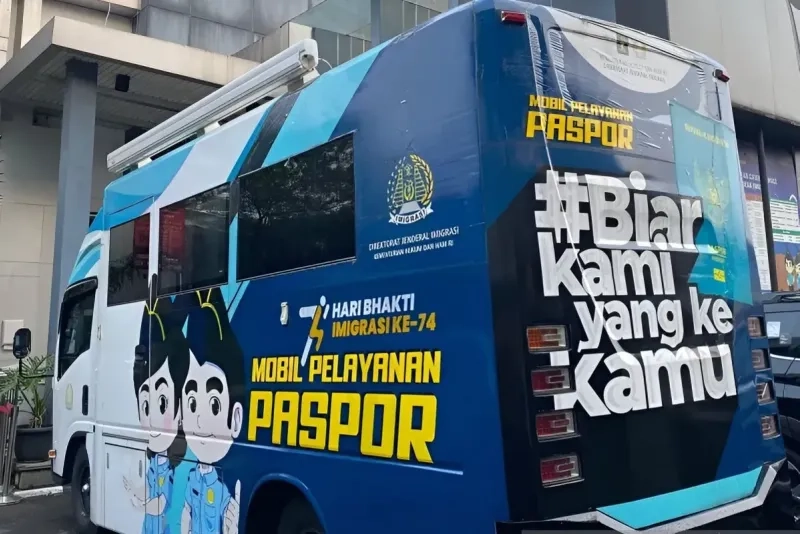 Mobile Immigration Services Ready to Visit Passport Applicants in Banten, West Java, and Central Java Until Year-End